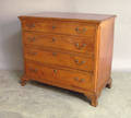 Pennsylvania Chippendale walnut chest of drawers