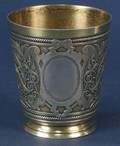 Silver and Parcel Gilt Kiddush Cup