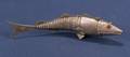 Silver Articulated Fishform Spice Container