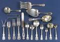 Assembled Whiting Manufacturing Co Sterling Louis XV Flatware Service