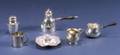 Six Small Sterling Tablewares