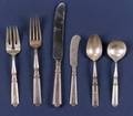 Partial Gorham Sterling St Dunstan Plain Flatware Set