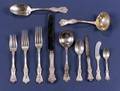 Frank W Smith Federal Cotillion Sterling Flatware Service