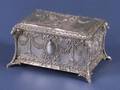 French Silver Jewelry Casket