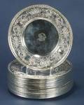Set of Eighteen Gorham Sterling Side Plates
