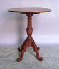 Mahogany candlestand