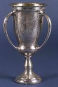 Gorham Hammered Sterling Loving Cup