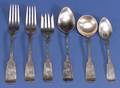 Old Newbury Crafters Sturbridge Pattern Partial Flatware Service