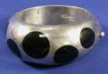 Sterling Silver and Enamel Bangle Bracelet