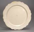 Staffordshire White SaltGlazed Stoneware Charger