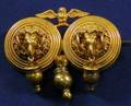 Etruscan Revival 18kt Gold Brooch