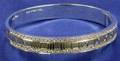 18kt Gold and Diamond Bangle Bracelet
