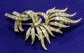 18kt Gold and Diamond Pin