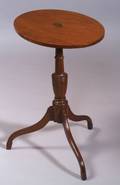 Federal Mahogany Inlaid Tilttop Table