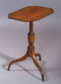 Cherry and Mahogany Veneer Tilttop Stand