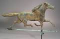 Molded Copper Running Horse Weathervane