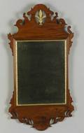 Chippendale Mahogany and Gilt Gesso Mirror