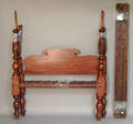 Sheraton cherry tall post bed