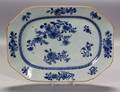 Blue and White Chinese Export Porcelain Platter