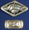 Two Sterling Silver Brooches