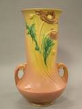 Large Roseville Poppy Vase