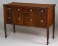 Federal Mahogany Veneer Diminutive Sideboard
