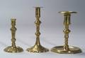 Three Brass Candlesticks
