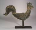 Molded Copper Rooster Weathervane