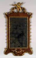 Chippendale and Mahogany Parcelgilt Mirror