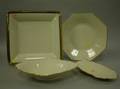 Four Lenox Gilt Porcelain Trays and Platters