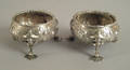 Pair of Philadelphia silver salts mid 19th c