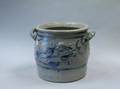 Cobalt Decorated Salt Glazed Stoneware Crock