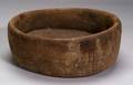 Large Carved Wooden Bowl