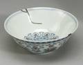 Chinese Blue Floral Decorated Porcelain Bowl