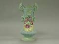 Japanese Moriageware Porcelain Mantel Vase