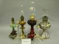 Eight Assorted Kerosene and Other Table Lamp Bases