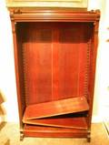 Renaissance Revival Cherry Open Bookcase