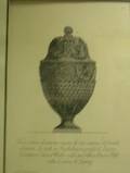 Piranesi Style Print Covered Urn Decorated in High Relief