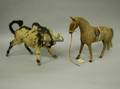 Toy HideCovered Horse and a Yak
