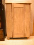 Butternut OneDoor Cupboard with Bun Feet