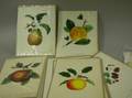 Group of Unframed Decorative Prints and a Fruit Basket Theorem