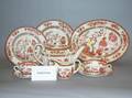 Approximately Eightyfive Piece Copeland Spode India Tree Pattern Ceramic Partial Dinner Service