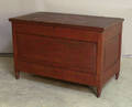 Pennsylvania red stained blanket chest