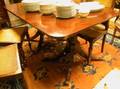 Mahogany Double Pedestal Dining Table