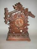 Carved Wood Cuckoo Clock