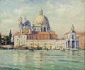 American School 20th Century View to Santa Maria della Salute Venice