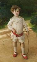 Frederick Arthur Bridgman American 18471928 Portrait of a Child