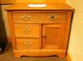 Late Victorian Oak Commode