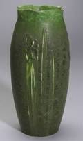Arts  Crafts Grueby Pottery Jonquil Vase