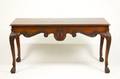Baker Mahogany Console Table wLions Paw Feet